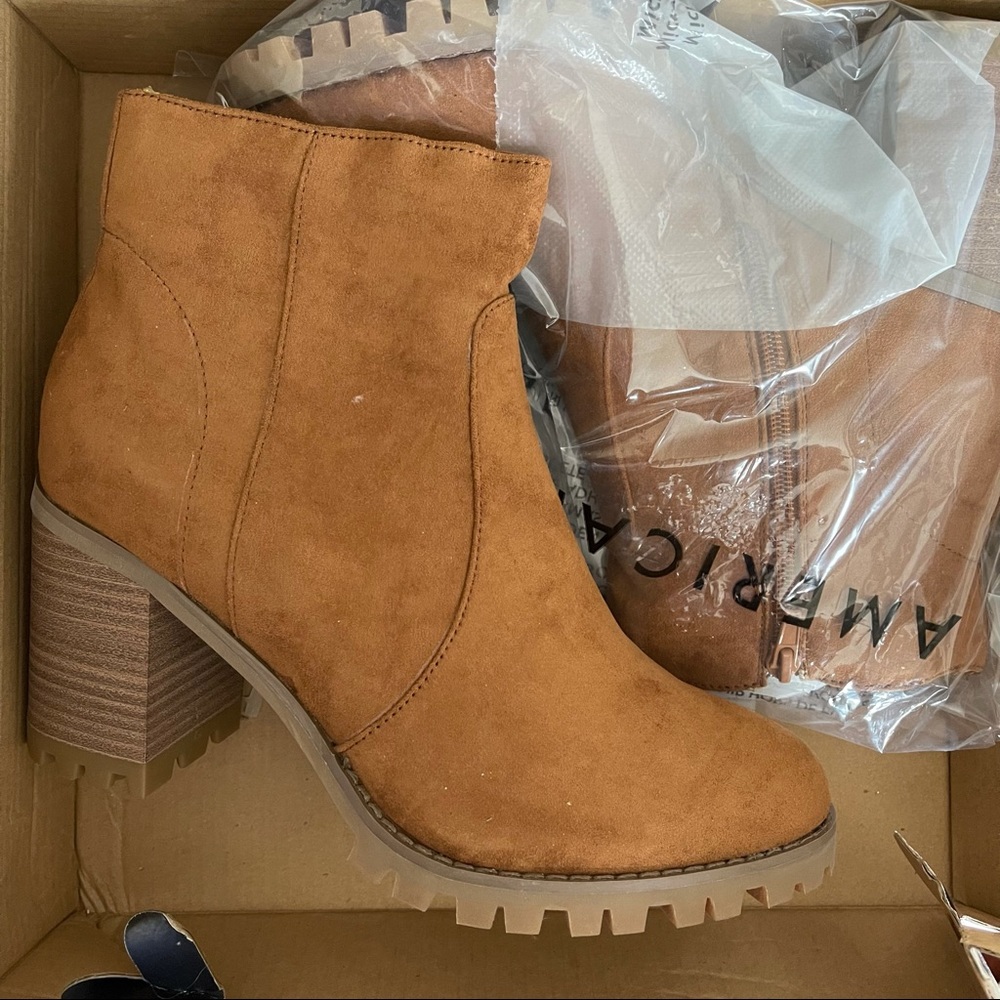 American eagle outfitters lug sole bootie